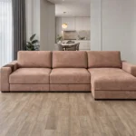 Угловой диван Белый мрамор матовый,  2