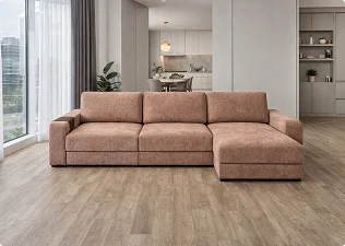 Угловой диван Белый мрамор матовый,  2